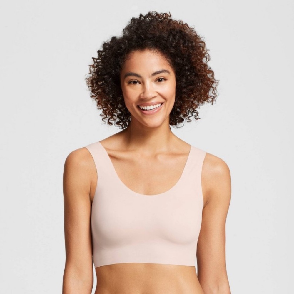 True & Co. True Everybody Women’s Scoop Neck Bra - XL - Light Beige